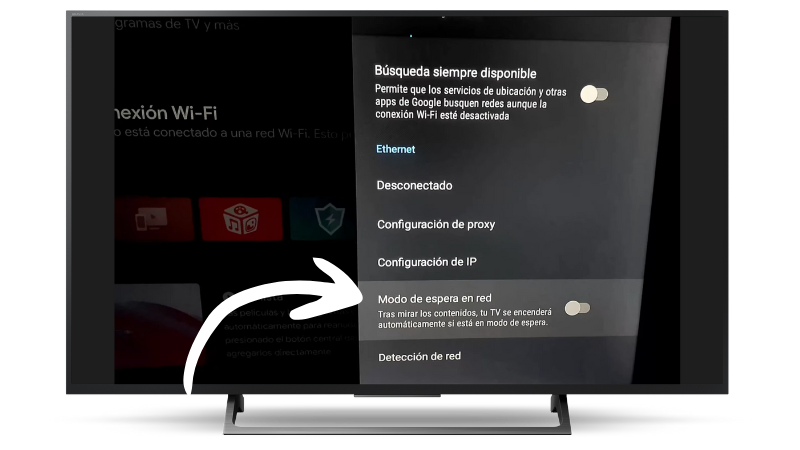 desactivar fuentes todas las funciones de Wifi
